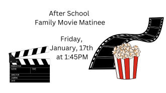 Family Movie Matinee- Popcorn, Film